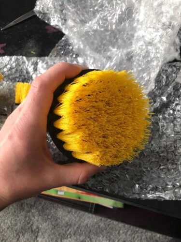 Drill  Brush Attachment - Cleaning Scrub Brush For Drill photo review