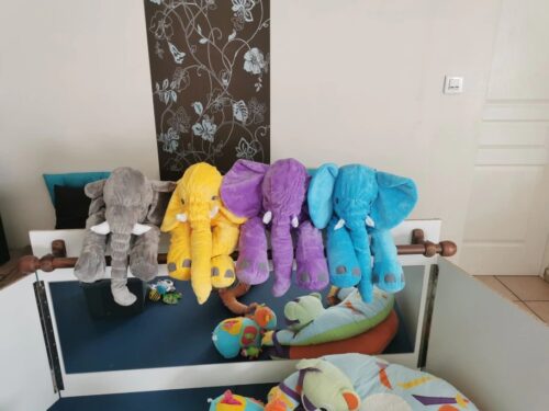 Giant Elephant Stuffed Animal - Big Plush Pillow photo review