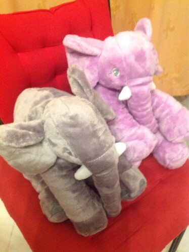 Giant Elephant Stuffed Animal - Big Plush Pillow photo review