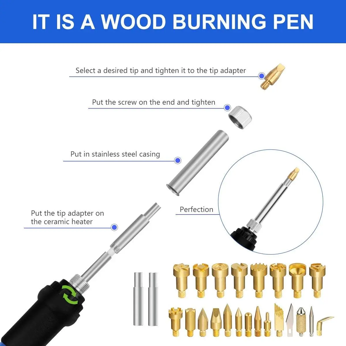 S0c97d5073c3d47a8914417556efcd9d7F.webp wood burning tool with multiple carving and soldering tips